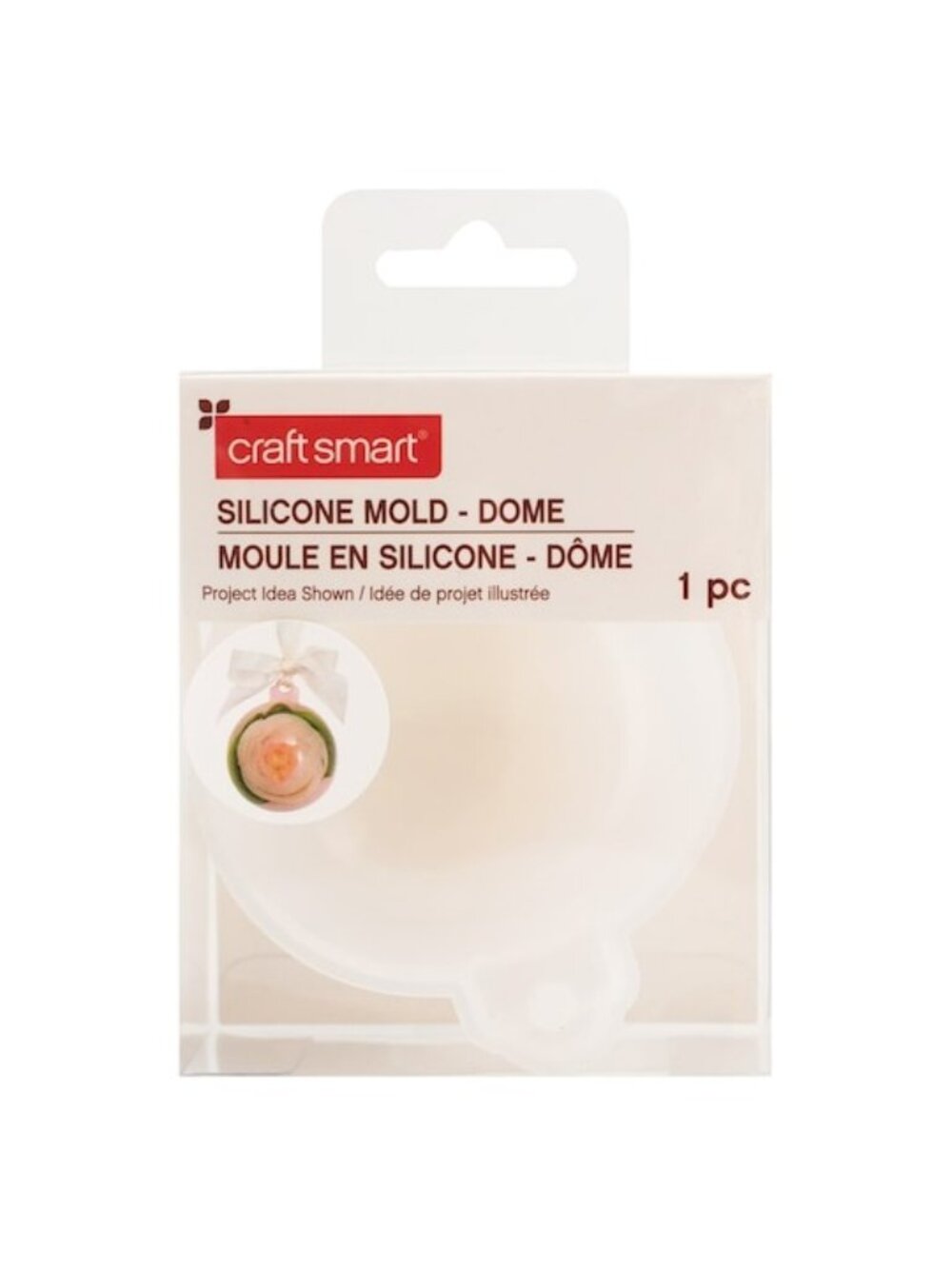 Silicone Mold Dome By Craft Smart For Resin Crafting 1 Pc